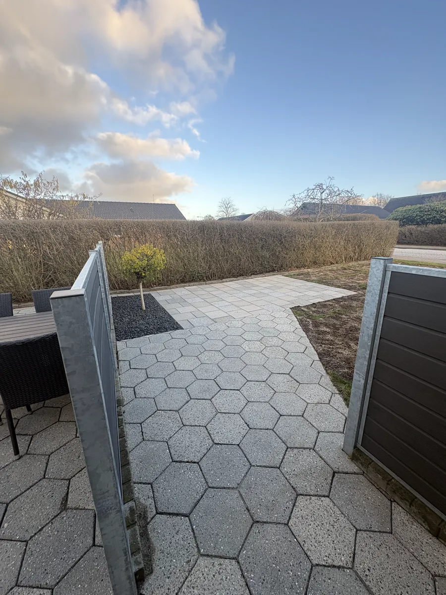 Fliserens — hexagonfliser